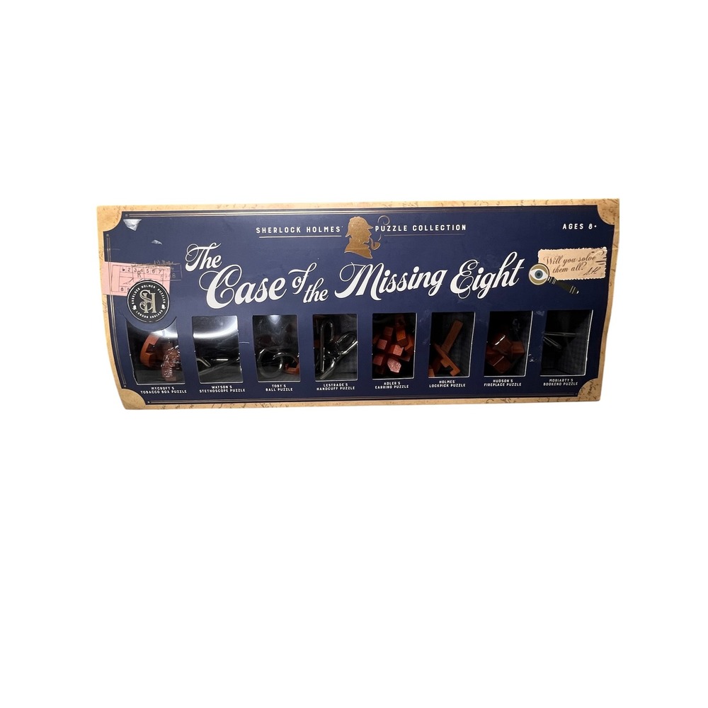 Sherlock Holmes Puzzle Collection The Case of the Missing Eight Professor Puzzle
